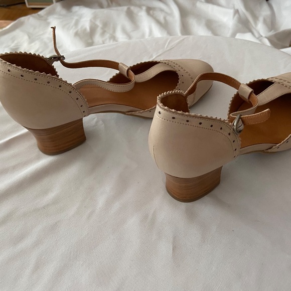 Miz Mooz MaryJane heels, cream - Picture 4 of 6